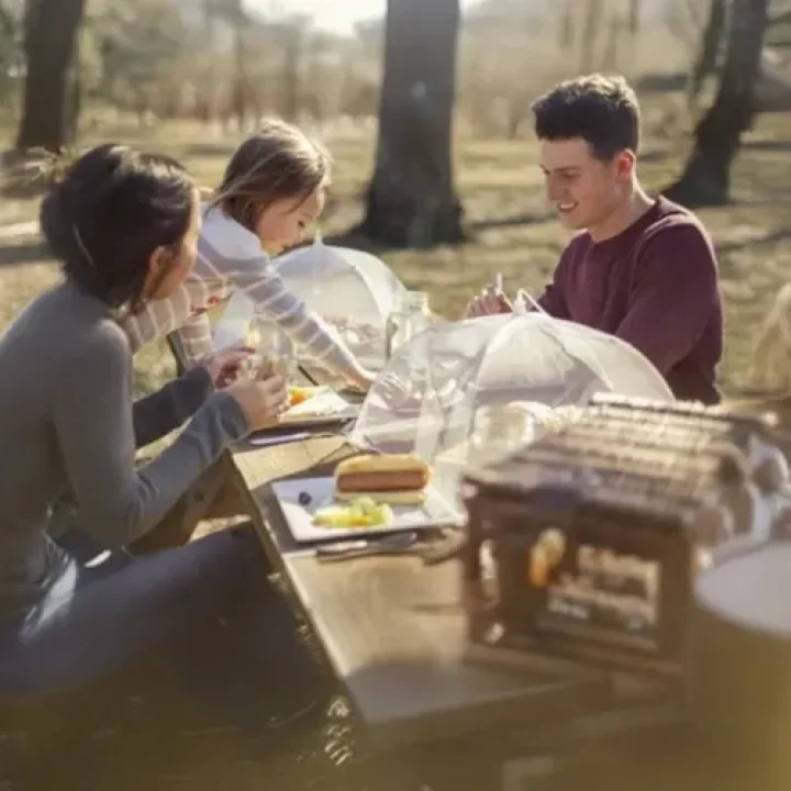 Mey İthalat® Büyük Boy Yemek Koruma Şemsiyesi
