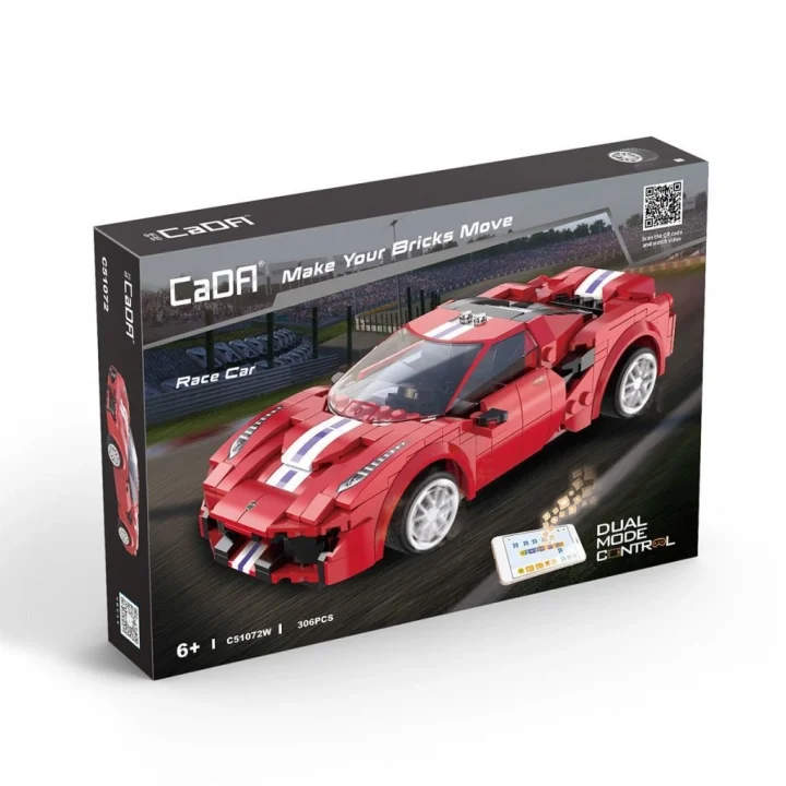 Mey İthalat®  C51072W Cada Race Car Blok Seti 306 Parça -Vagonlife