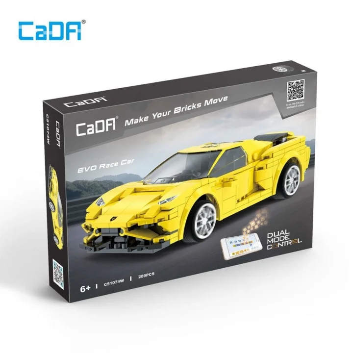 Mey İthalat®  C51074W Cada EVO Race Car Blok Seti 289 Parça -Vagon life