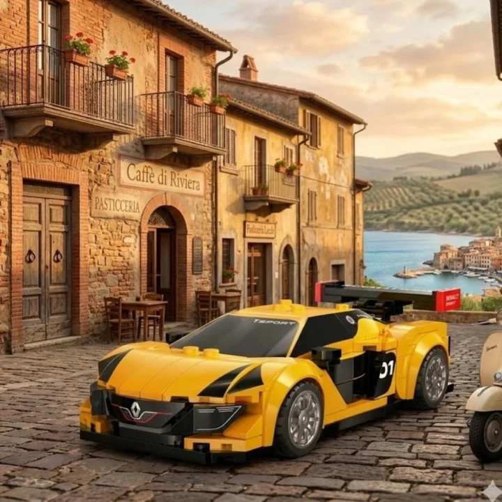 Mey İthalat® C51094W  SPORT RS 0101 294 PARÇA BLOCK OYUNCAK