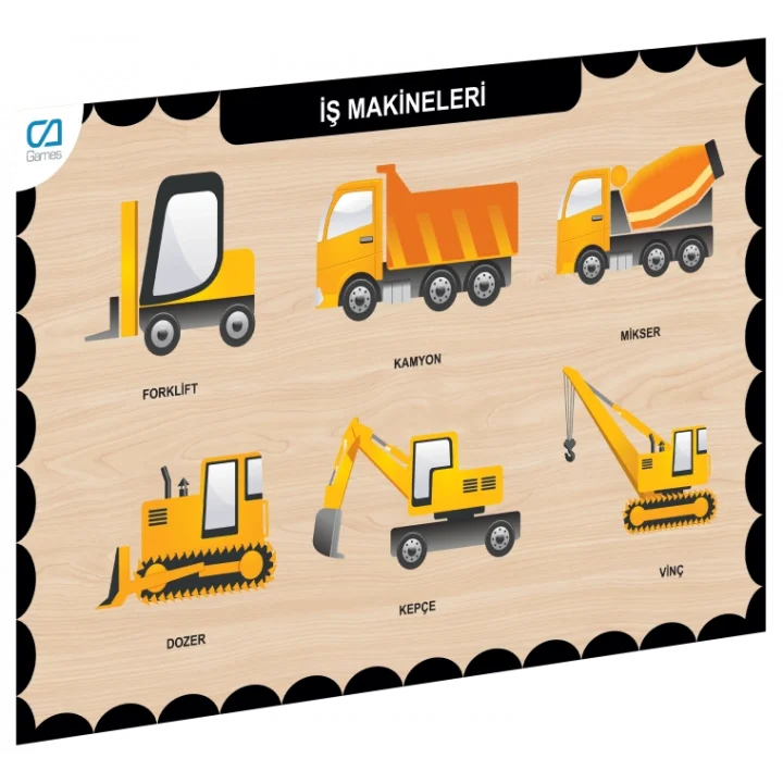 Mey İthalat® CAAHS-3209 CA GAMES AHŞAP İŞ MAKİNELERİ BUL-TAK