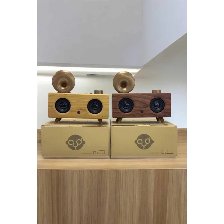 Mey İthalat® Çalar Radyo Müzik Kutusu Nostaljik Hoparlör Speaker