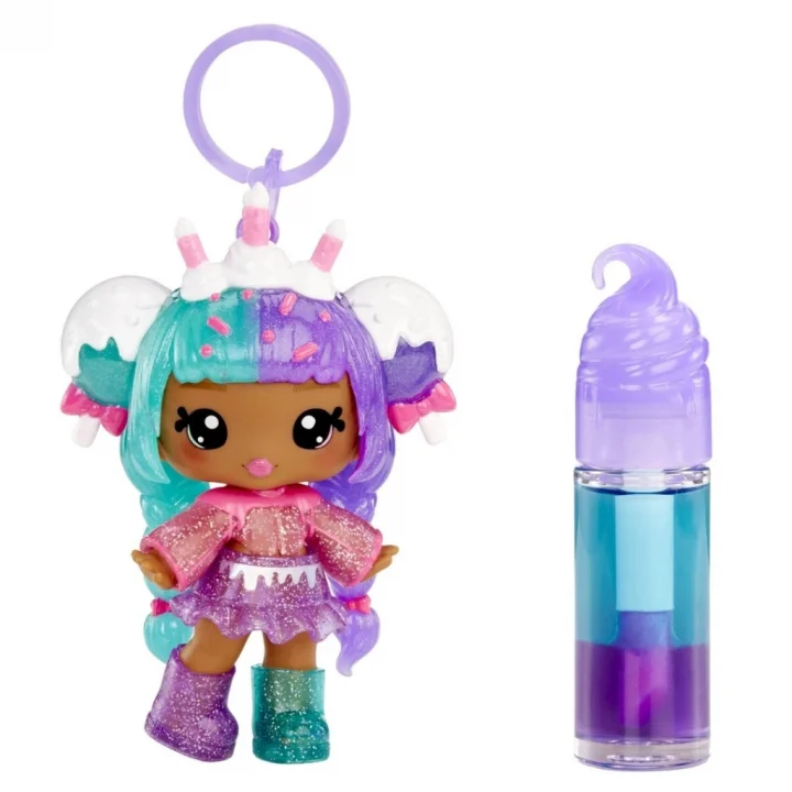 Mey İthalat® Carly Cakepop Bebeği ve Dudak Parlatıcısı Gizemli Renk Serisi