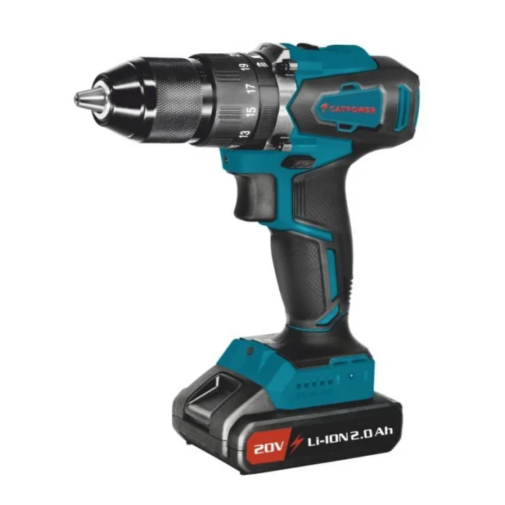 Mey İthalat® Cat Power 4111 Akülü Darbeli Vidalama Matkap 20 Volt