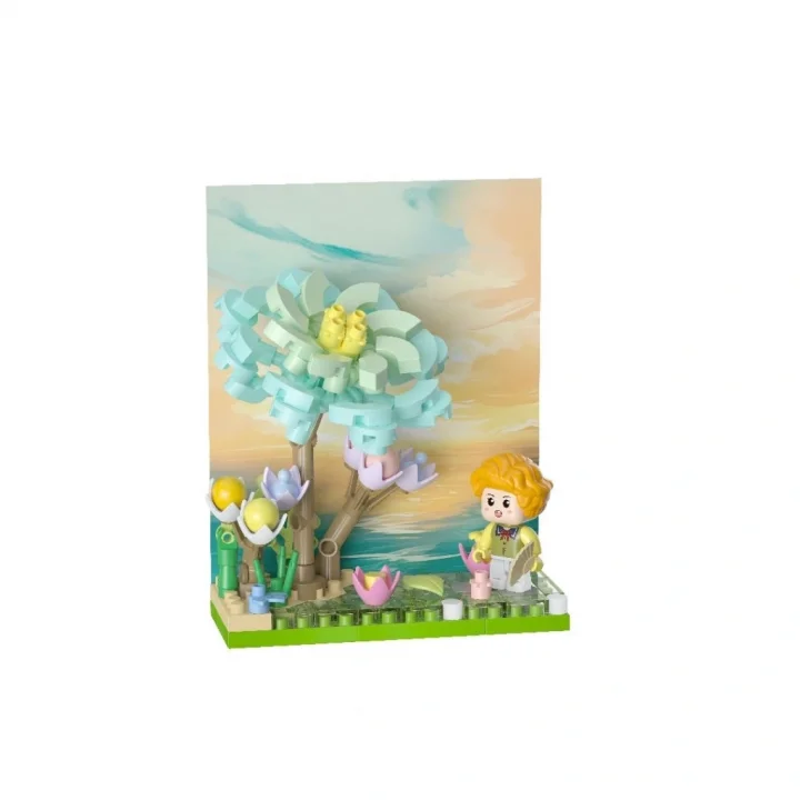 Mey İthalat® Çiçek ve Figür Serisi 3D Puzzle