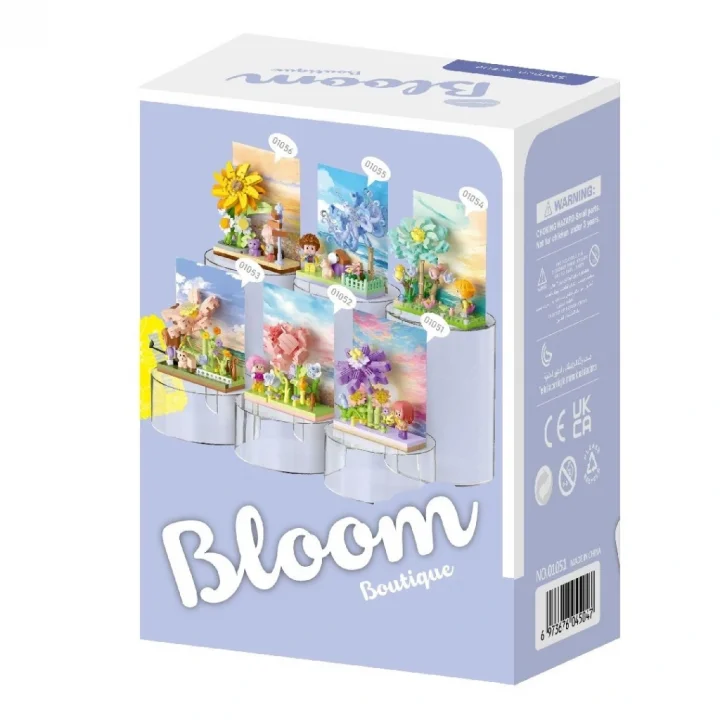 Mey İthalat® Çiçek ve Figür Serisi 3D Puzzle