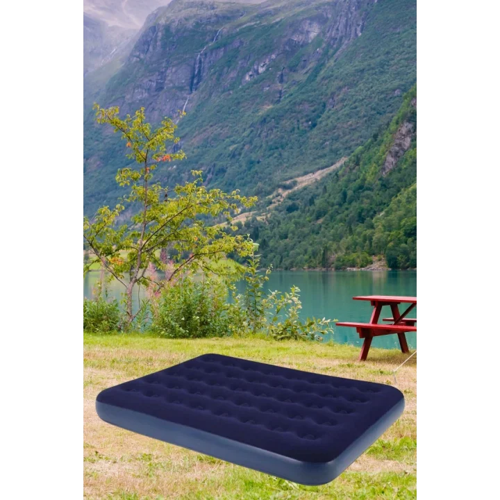 Mey İthalat®  Çift Kişilik Yumuşak Şişme Yatak