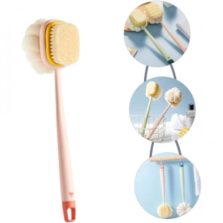 Mey İthalat® Çift Taraflı Banyo Duş Fırçası