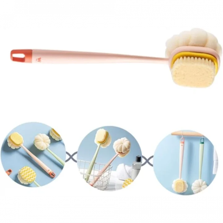 Mey İthalat® Çift Taraflı Banyo Duş Fırçası