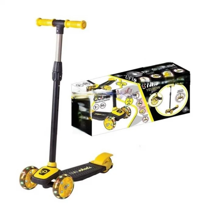 Mey İthalat® CNSC1-IS SCOOTER SARI IŞIKLI KUTULU