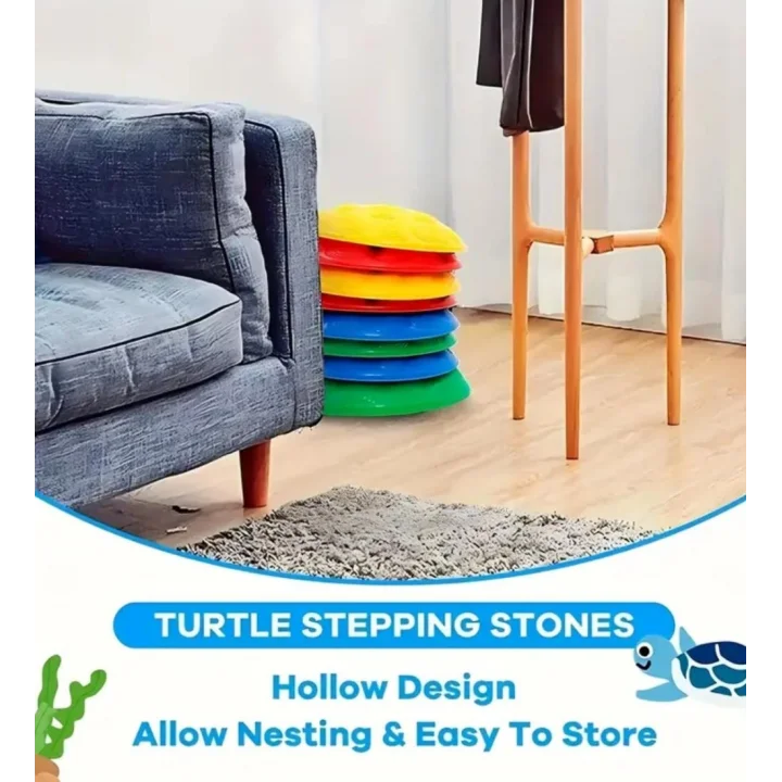 Mey İthalat® Çocuk Yarım Küre Denge ve Koordinasyon Adası 6 Lı Set