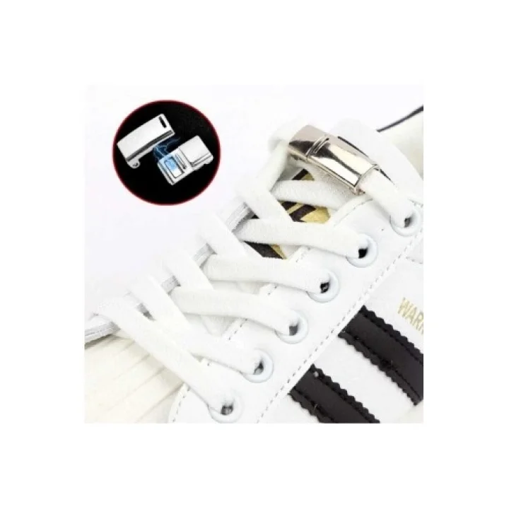 Mey İthalat® Çocuklar İçin Mıknatıslı Ayakkabı Bağcığı