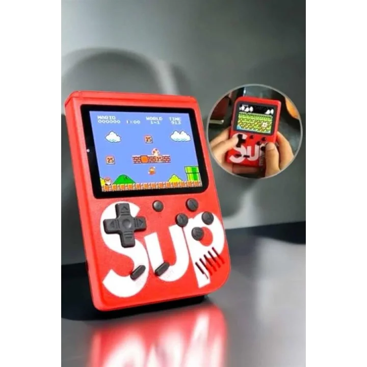 Mey İthalat® Çocuklara Özel SUP 400 Oyunlu Mini Oyun Konsolu