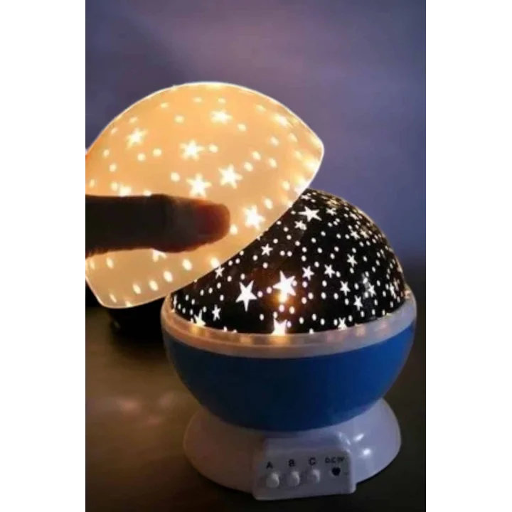 Mey İthalat® Çocuklara Özel Yıldızlı Gece Lambası