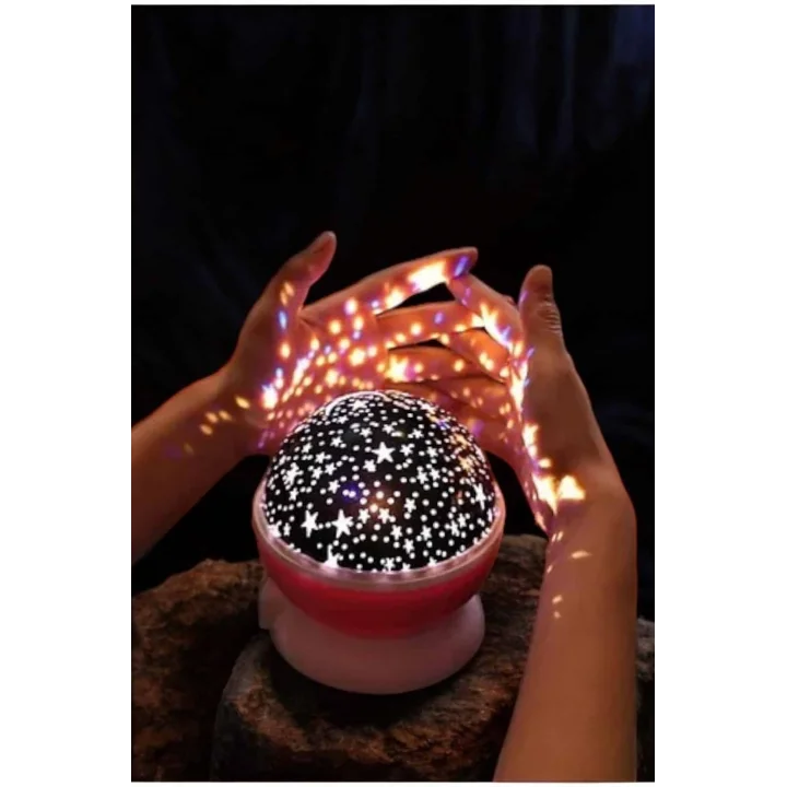 Mey İthalat® Çocuklara Özel Yıldızlı Gece Lambası