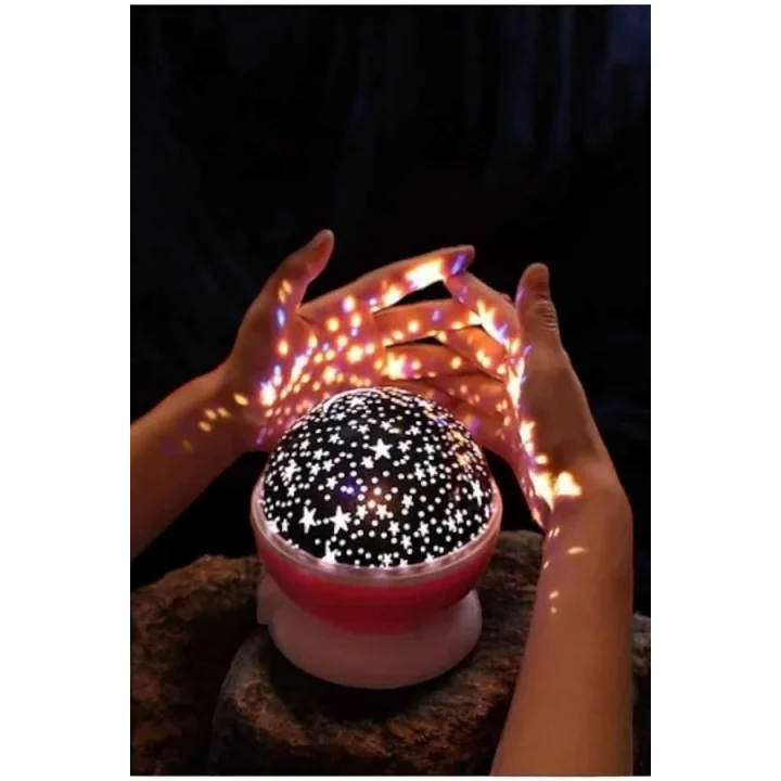 Mey İthalat® Çocuklara Özel Yıldızlı Gece Lambası