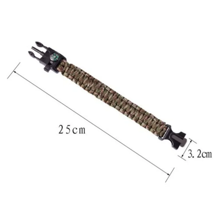 Mey İthalat® Çok Amaçlı Hayatta Kalma Bilekliği