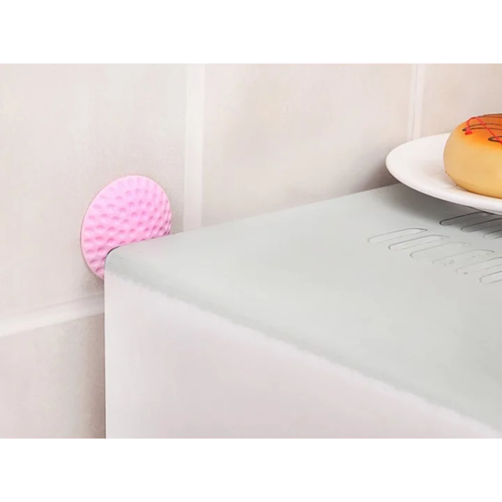 Mey İthalat® Çok Amaçlı Silikon Kapı Duvar Koruyucu Tampon 4lü Paket