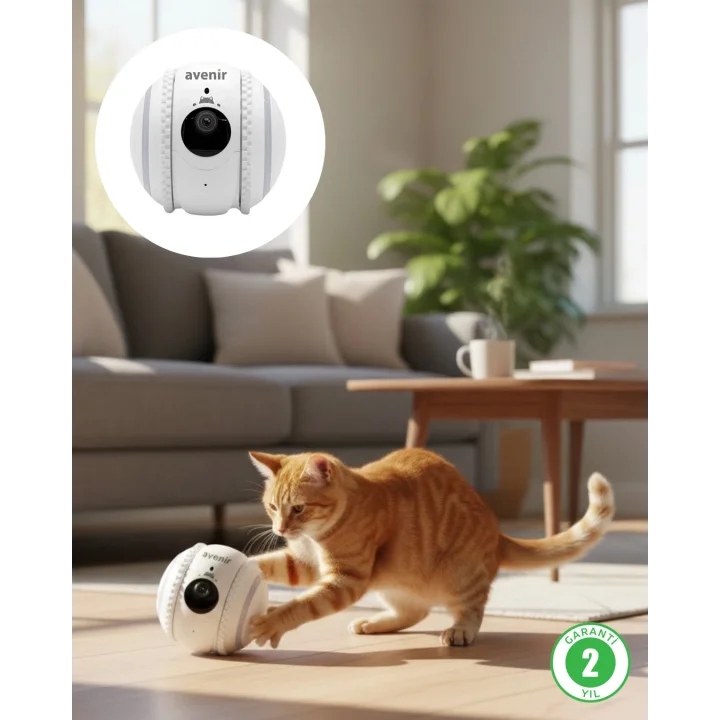 Mey İthalat® Çok Fonksiyonlu Yapay Zekalı Takip Kamerası Mobil Uygulama ve Canlı İzleme