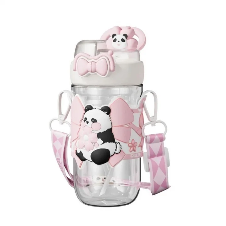 Mey İthalat® D2518 DILLER 580 ML BOYUN ASKILI TRITAN SU MATARASI