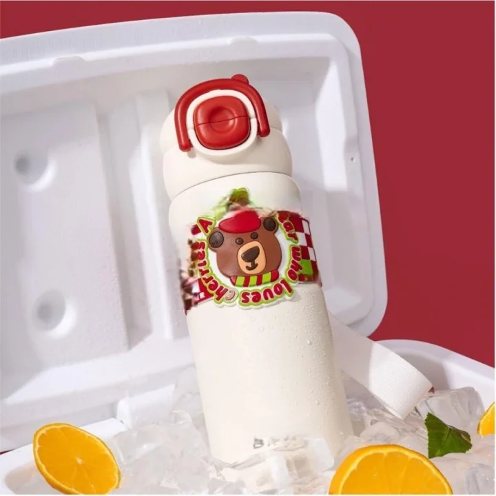 Mey İthalat® D9238 PASLANMAZ ÇELİK MATARA 630 ML