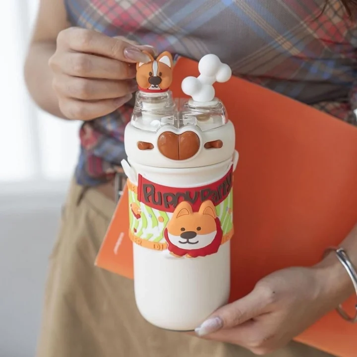 Mey İthalat® D9239 PASLANMAZ ÇELİK TERMOS 520 ML