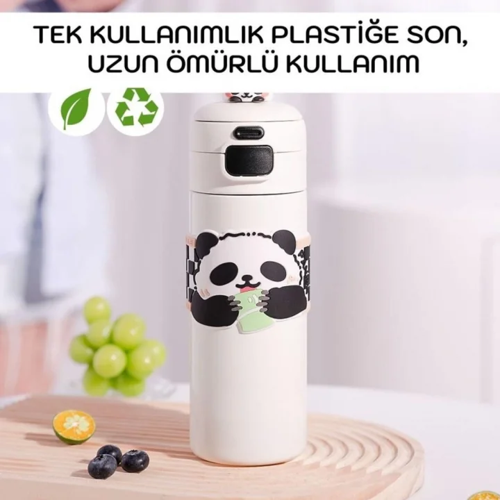 Mey İthalat® D9240 PASLANMAZ ÇELİK MATARA 600 ML