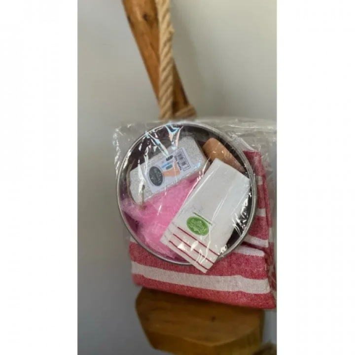 Mey İthalat® Damat Gelin Hamam Seti 6Lı Set