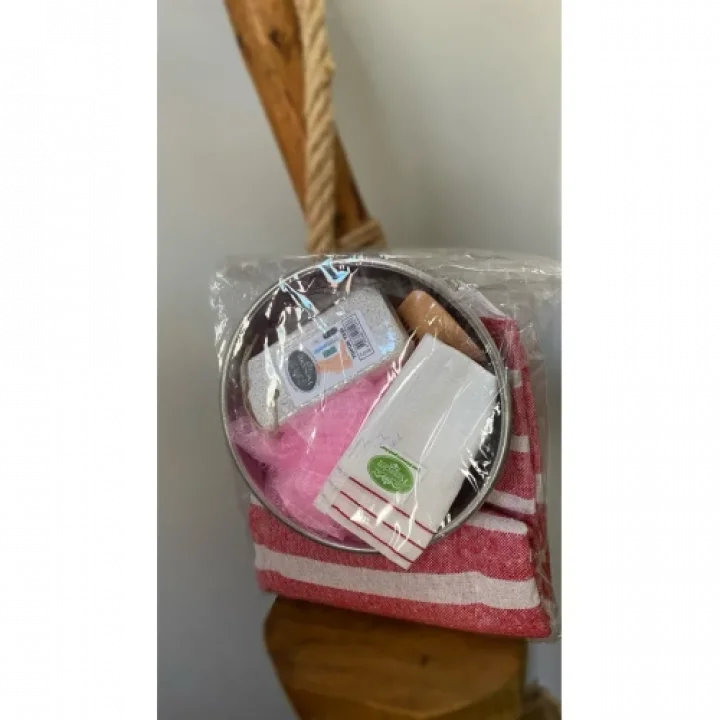 Mey İthalat® Damat Gelin Hamam Seti 6Lı Set