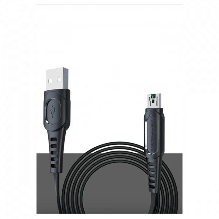 Mey İthalat®  DC24 Micro USB Kablo 1.2M 4A - Siyah