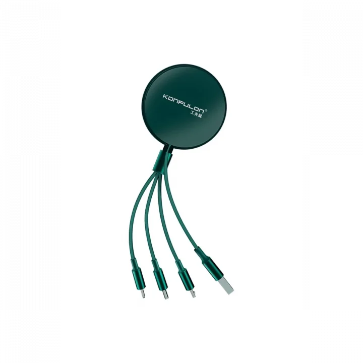 Mey İthalat®  DC44 3in1 66W Kablo - Yeşil