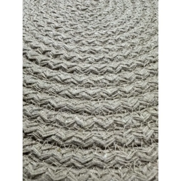 Mey İthalat® DecoHandy 39cm Neon Renkli Şeritli Jüt Örme Supla Amerikan Servis