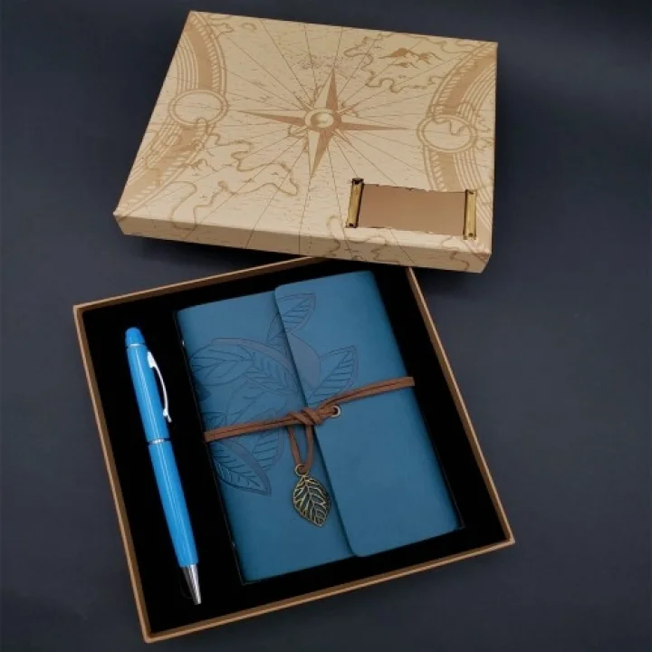 Mey İthalat® Defter Kalem Mavi Set