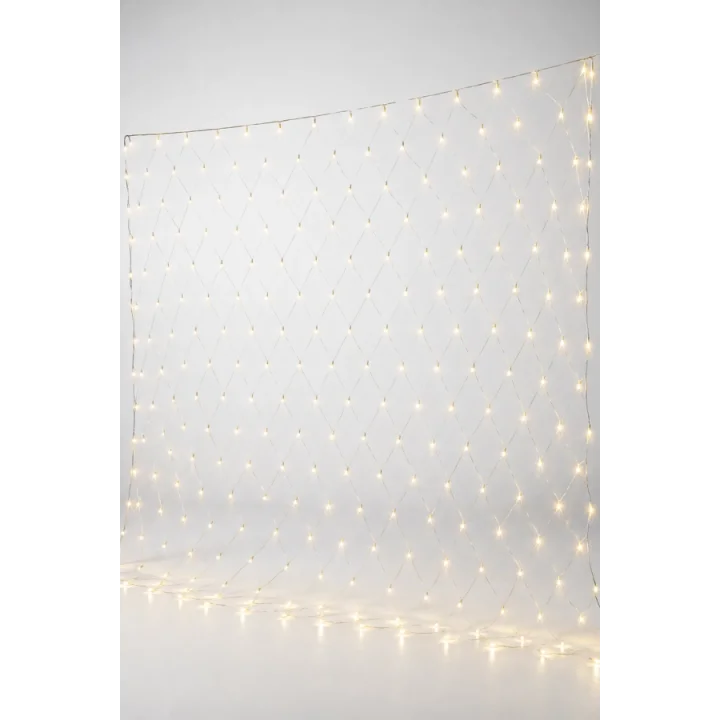 Mey İthalat® Dekoratif LED File Işık Ağ Tasarımlı Balkon Bahçe ve Oda Aydınlatması