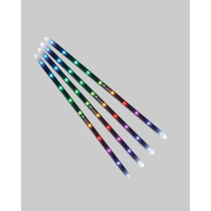 Mey İthalat® Dekoratif Ortam Aydınlatması RGB LED 10’lu Çubuk Seti