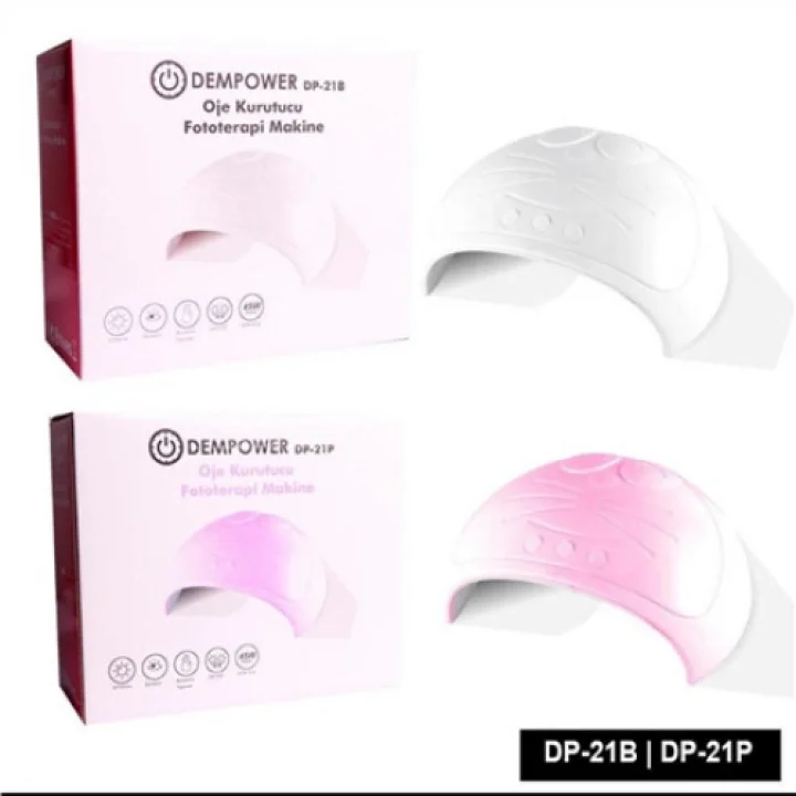 Mey İthalat® DEMPOWER OJE KURUTUCU FOTOTERAPİ MAKİNESİ KEDİ MOTİFLİ