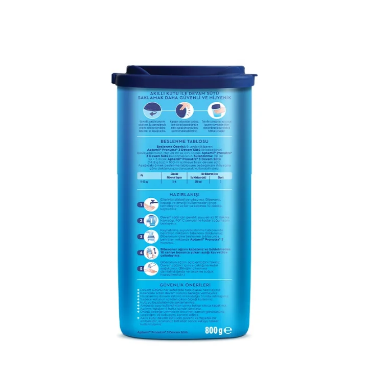 Mey İthalat®   Devam Sütü Maması No3 9-12 Ay 800 Gr