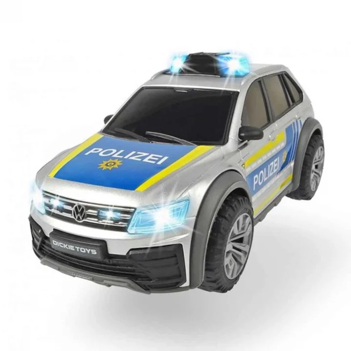 Mey İthalat®  Dickie Işıklı ve Sesli VW Tiguan Polis Arabası