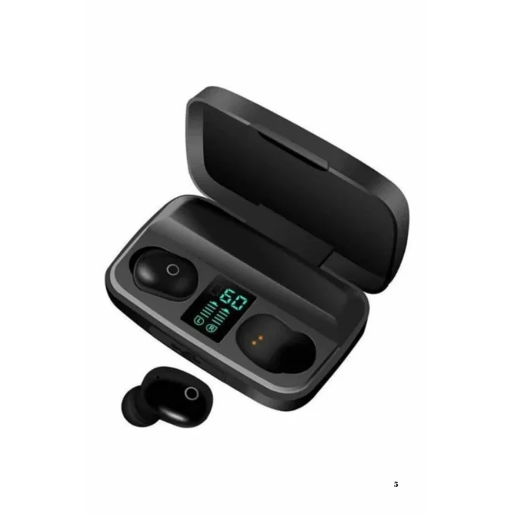 Mey İthalat® Dijital Göstergeli Bluetooth Kulaklık Kablosuz TWS Stereo Bluetooth 5.0