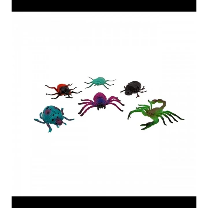 Mey İthalat® DMN1122B-1 PVC DE 5Lİ BÖCEKLER -DMN