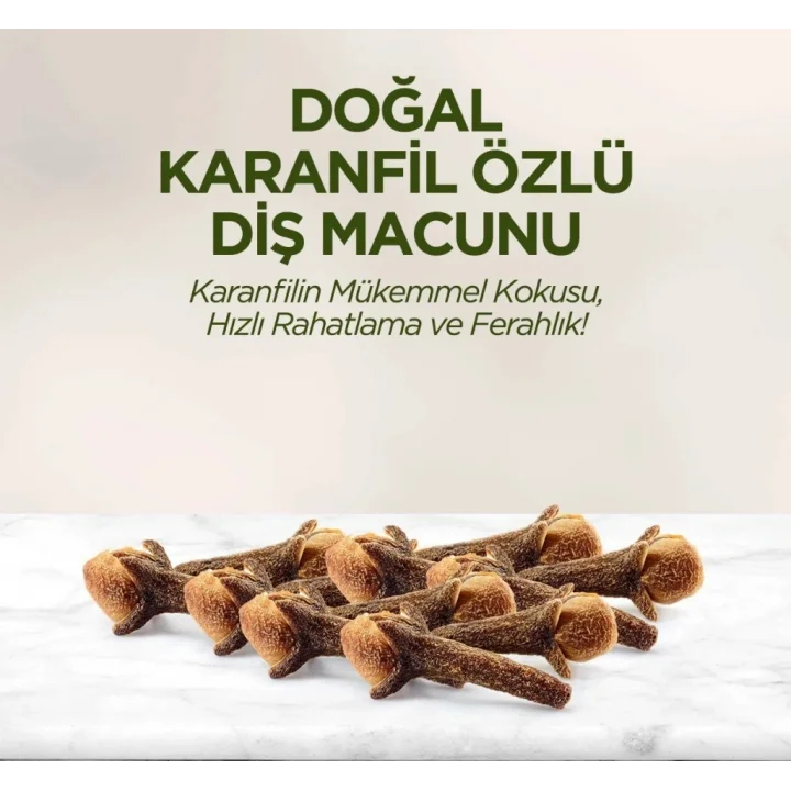 Mey İthalat®   Doğal Diş Macunu 90 Gr Karanfil