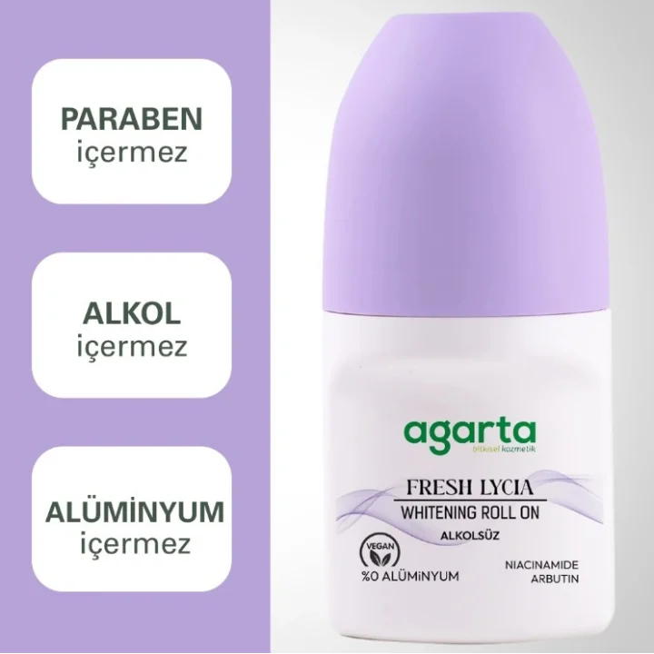 Mey İthalat®   Doğal Roll-On Fresh Lycia 50 ml