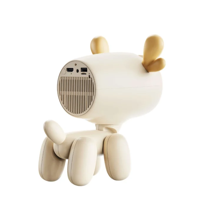 Mey İthalat® Döner Başlıklı Akıllı Projeksiyon HDMI USB TF Girişli