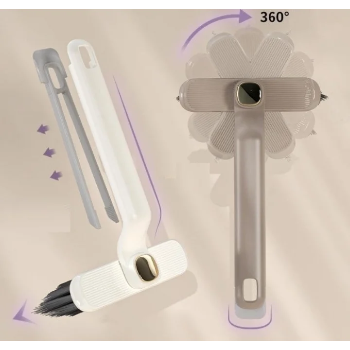 Mey İthalat® Döner Başlıklı Temizlik Fırçası Cımbızlı