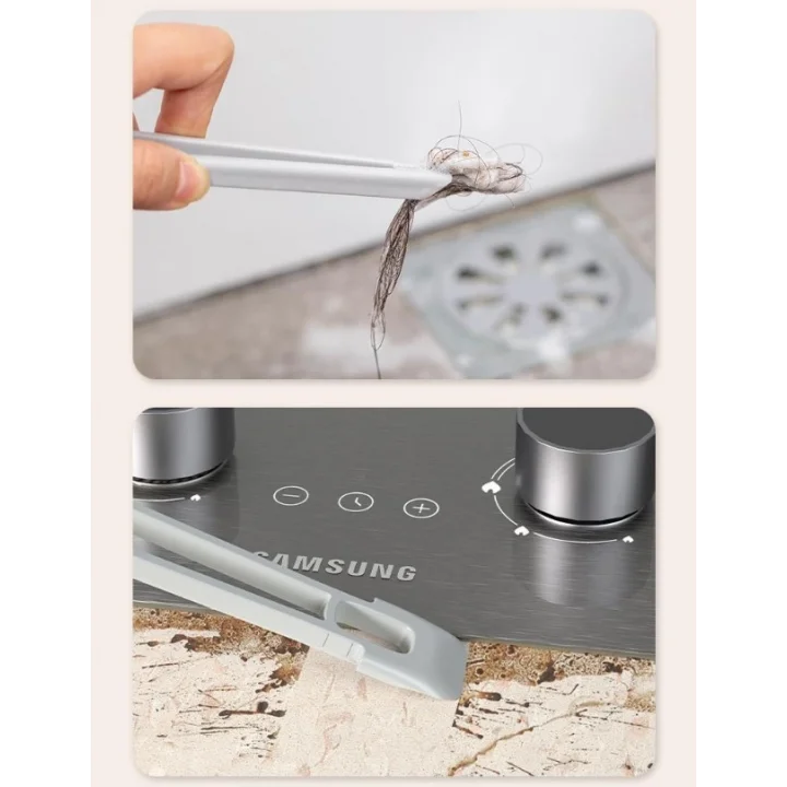 Mey İthalat® Döner Başlıklı Temizlik Fırçası Cımbızlı