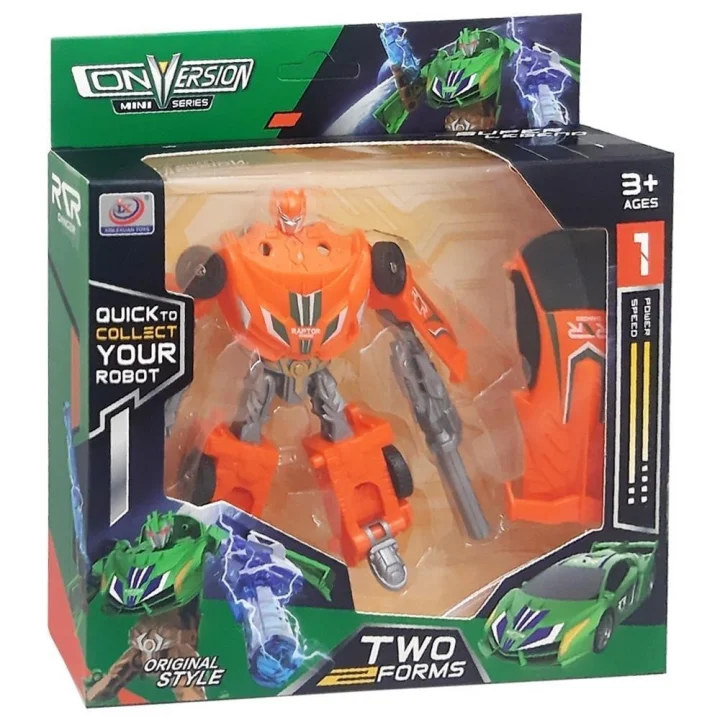 Mey İthalat® DÖNÜŞEN ASORTİLİ ROBOT SET