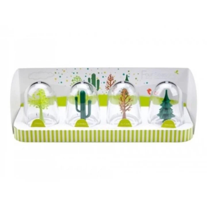 Mey İthalat® Dört Mevsim Baharatlık - Four Seasons Spice Shakers