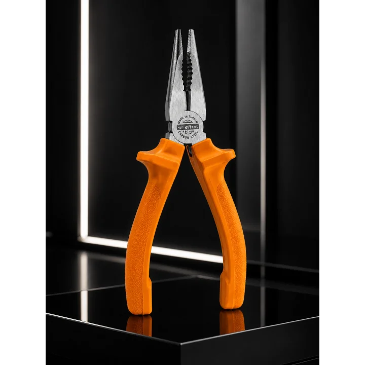 Mey İthalat® Dövme Çelik Pense Ergonomik Kaymaz Saplı El Aleti