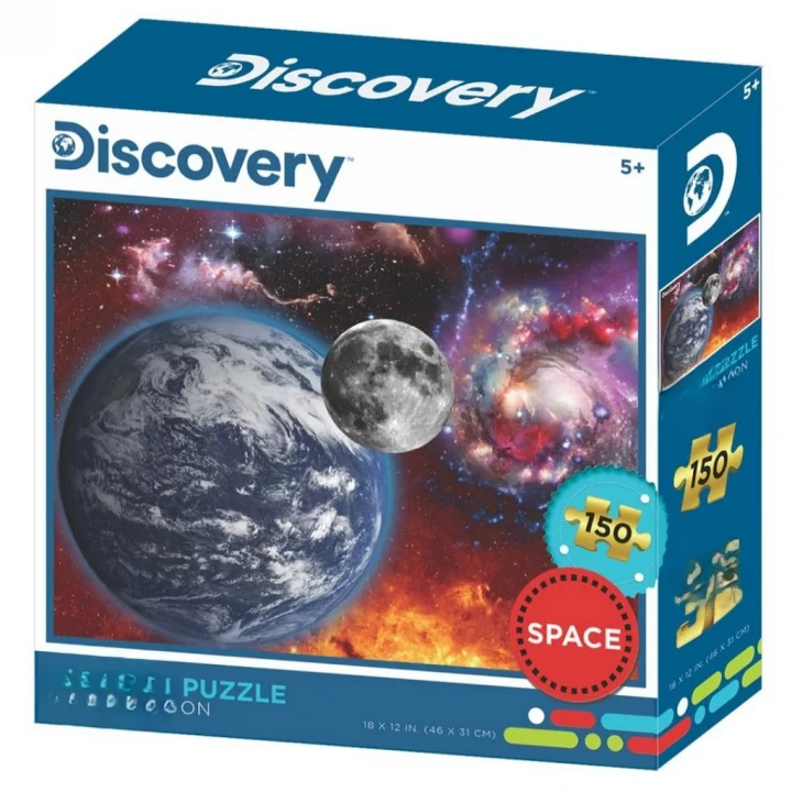 Mey İthalat® Dünya ve Ay Puzzle 150 Parça