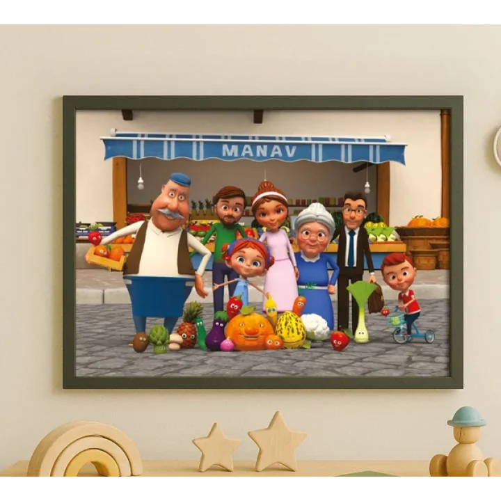 Mey İthalat® ED 113 ELİFİN DÜŞLERİ PUZZLE 200 PRÇ